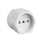 BACHMANN Euroflachkupplung 2,5A/250VAC weiss Montage