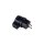BACHMANN Vollgummi-Winkelstecker schwarz belg./franz.
