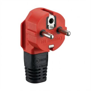 ABL 100000065 Hightech Stecker SCHUKO & fr-be Elamid rot IP54 Typ 1520 (100000065)