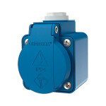 KAB Mennekes 10082 Aufbausteckdose IP44 blau 16A