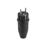 ABL 100000039 Original Stecker. SCHUKO & fr-be. Gummi...