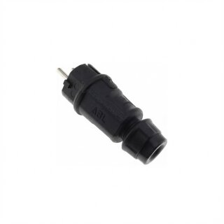 ABL 100000077 Hightech Kupplung. SCHUKO. Elamid. rot. Manschette. Ber.schutz. IP