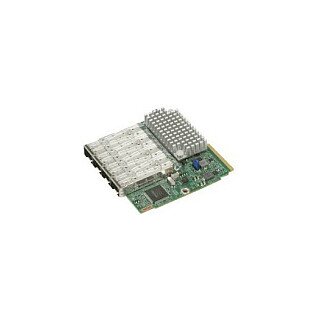 Supermicro Netzwerkkarte Quad-Port SFP+ SIOM AOC-MTG-i4S Single
