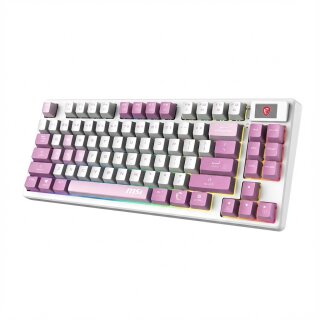 MSI FORGE GK600 TKL W Violet Gaming Keyboard retail