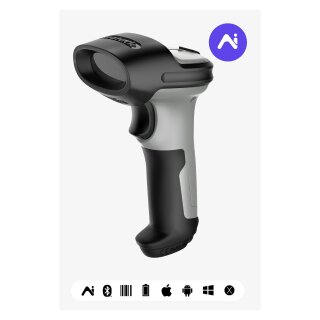 inateck Barcodescanner 70 AI gray [BCST-70-AI_gray]