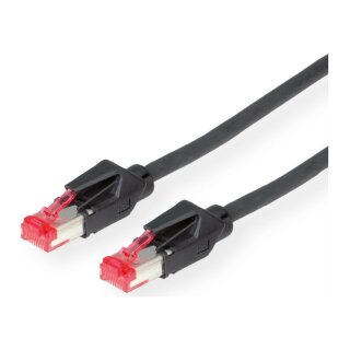 DRAKA Patchkabel Cat.6 (Class E) S/FTP, UC900 TM21, LSOH, schwarz, 10 m