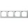 GIRA 4-fach Steckdosenrahmen weiß 29.5 x 8.1 cm