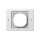 GIRA 021166 Rahmen 1f reinweiß TX44 (WG UP)