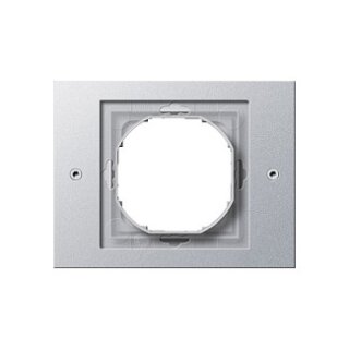 GIRA 021165 Rahmen 1f Farbe alu TX44 (WG UP)