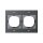 GIRA 021267 Rahmen 2f anthrazit TX44 (WG UP)