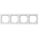 GIRA 021429 Rahmen 4f reinweiß E2 E2 glänzend...