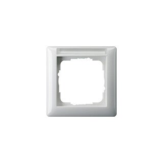 GIRA 109103 Rahmen 1f BSF reinweiß Standard 55