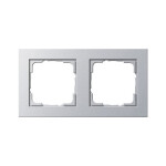 GIRA 021225 Rahmen 2f Farbe alu E2 2-fach E2