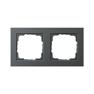 GIRA 021223 Rahmen 2f anthrazit E2 2-fach E2