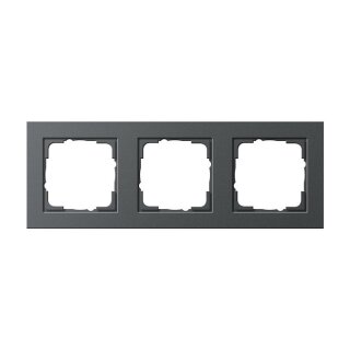 GIRA 021323 Rahmen 3f anthrazit E2 3-fach E2