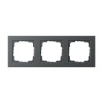 GIRA 021323 Rahmen 3f anthrazit E2 3-fach E2