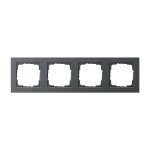GIRA 021423 Rahmen 4f anthrazit E2 4-fach E2