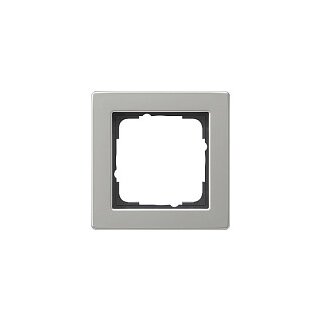 GIRA 021133 Abdeckrahmen 1f Gira E2 Edelstahl