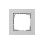 GIRA 021137 Abdeckrahmen 1f Gira E2 Grau m