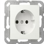 GIRA 418803 SCHUKO-Steckdose System 55 Reinweiß