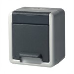 GIRA 444030 SCHUKO KD WG AP Grau