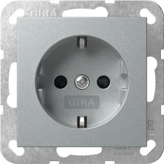 GIRA 445326 SCHUKO SH System 55 F Alu