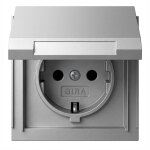 GIRA 445465 SCHUKO KD Gira TX_44 F Alu