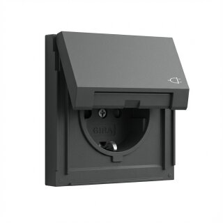 GIRA 445467 SCHUKO KD Gira TX_44 Anthrazit