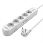 BACHMANN SMART Steckdosenleiste 6x Schutzkontakt Schalter...