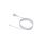 BACHMANN Zuleitung H05VV-F 3G1.5 2m weiss unverpackt