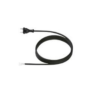 BACHMANN Neopren-Zltng. 2x1.0 3m schw. H07RN-F 24G/AEH