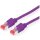 DTWYLER Patchkabel Cat.6 (Class E) S/FTP, CU 7702 flex LSOH, Hirose TM21, violett, 3 m