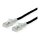 DTWYLER Patchkabel Cat.6A (Class EA) S/FTP, CU 7702 flex LSOH, AMP v2, schwarz, 2 m
