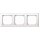 MERTEN 3-fach Steckdosenrahmen weiß 22.3 x 8.1 cm