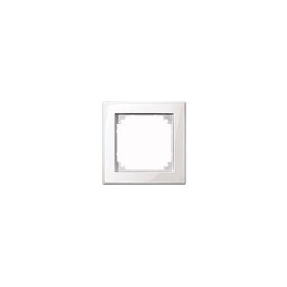 MERTEN 1-fach Steckdosenrahmen weiß 8.1 x 8.1 cm