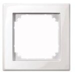 MERTEN 1-fach Steckdosenrahmen weiß 8.1 x 8.1 cm