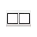 MERTEN 400219 Rahmen 2-fach pws AQUADESIGN