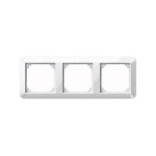 MERTEN 389319 Rahmen 3-fach pws brilliant 1-M