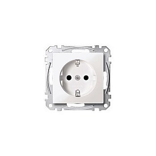 MERTEN MEG2300-0319 SCHUKO-Steckdose. polarweiß glänzend System BRS