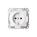 MERTEN MEG2302-0319 SCHUKO-Steckdose mit Schriftfeld...