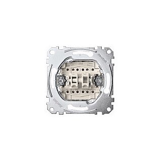 MERTEN MEG3126-0000 Doppelwechselschalter-Einsatz. 1-polig 10 A