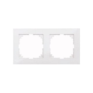 MERTEN MEG4020-3619 M-Pure-Rahmen. 2fach. polarweiß