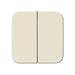 BUSCH JAEGER BJ 2505-212 Abdeckung f.Serien/Wechsel-...