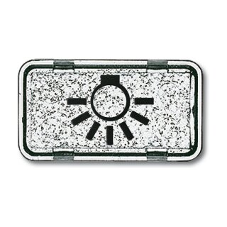 BUSCH JAEGER BJ 2622LI-101 Tastersymbol Licht Allwetter 44 glasklar