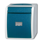 BUSCH JAEGER BJ 2621WGL-53 Wipptaster m.Beleuchtung ocean...