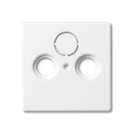 BUSCH JAEGER BJ 1743-84 Abdeckung f.Antennensteck- Dosen...