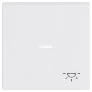 BUSCH JAEGER BJ 1789 LI-84 Abdeck.f.Taster m.Symbol Licht future linear studioweiß