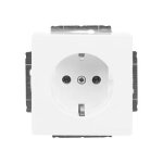 BUSCH JAEGER BJ 20 EUC-84 Steckdosen-Einsatz carat linear...