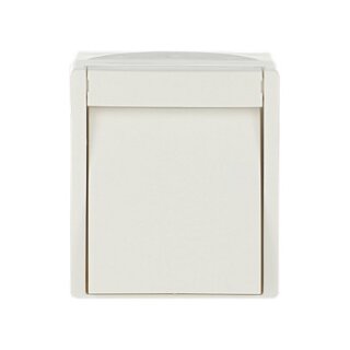 BUSCH JAEGER BJ 2621W-54 Wipptaster (Schließer) ocean IP44 alpinweiß