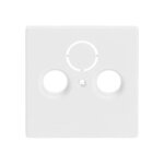 BUSCH JAEGER BJ 1743-884 Abdeck.f.Antennensteckdosen m.2...